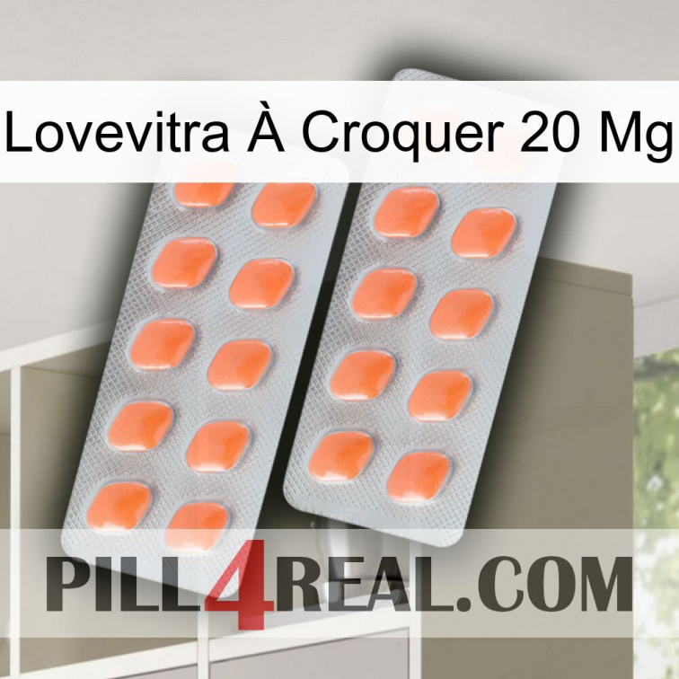 Lovevitra À Croquer 20 Mg 27